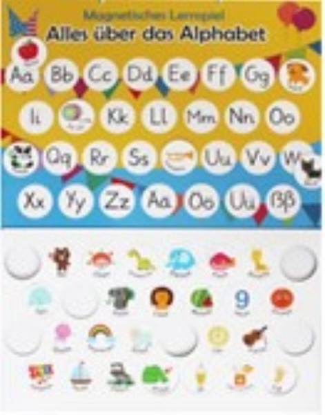 Learning Board "Alphabet" / Set mit 10 Stück